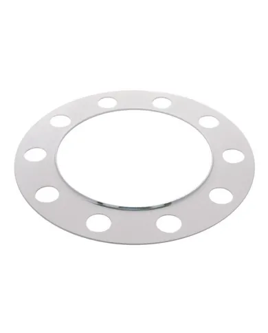 UP10218-Chrome Beauty Ring For 33mm Lug Nut - Steel/Aluminum Wheel
