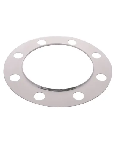UP10220-Chrome Beauty Ring For 33mm Lug Nut - Steel/Aluminum Wheel