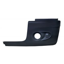 UP21068-Bumper End With 1 Fog Light Hole For 2005-2010 Freightliner Century - Driver