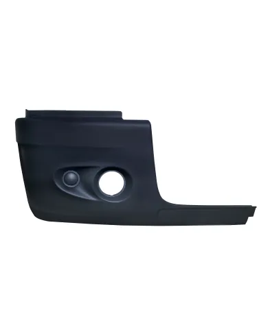 UP21069-Bumper End With 1 Fog Light Hole For 2005-2010 Freightliner Century - Passenger