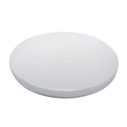 UP10272-Chrome Plastic Single Hub Design Rear Axle Cover With 33mm Thread-On Nut Covers