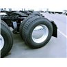 UP10277-Plastic Moon Rear Axle Cover - Chrome
