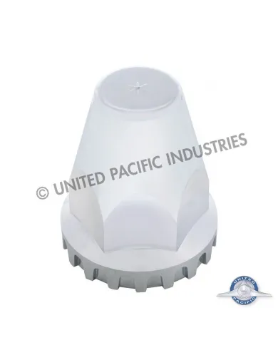 UP10281B-33mm X 2 3/4" Australian Volvo Nut Cover With Flange - Push-On (Bulk)