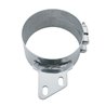 UP10284-7" Stainless Butt Joint Exhaust Clamp - Angled Bracket