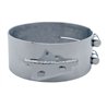 UP10285-8" Stainless Butt Joint Exhaust Clamp - Angled Bracket