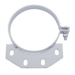 UP10293-6" Chrome Exhaust Clamp For Peterbilt Ultra Cab