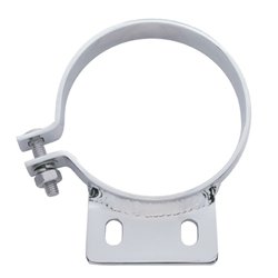 UP10294-5" Chrome Exhaust Clamp For Peterbilt
