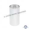 UP10300B-33mm X 3 3/4" Chrome Plastic Concave Top Nut Cover - Thread - On (Bulk)