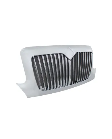 UP21148-Chrome Grille With Bug Screen For 2002-2018 International Durastar