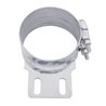 UP10319-5" Stainless Butt Joint Exhaust clamp - Straight Bracket