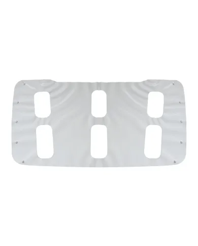UP21149-White Vinyl Front Winter Guard For 2008-2017 Freightliner Cascadia