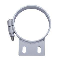 UP10327-5" Chrome Cab Exhaust Clamp For Peterbilt