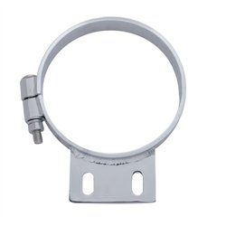 UP10328-6" Chrome Cab Exhaust Clamp For Peterbilt