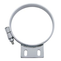 UP10329-7" Chrome Cab Exhaust Clamp For Peterbilt