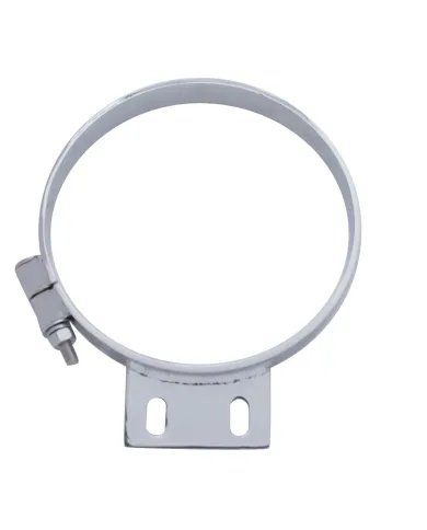UP10330-8" Chrome Cab Exhaust Clamp For Peterbilt