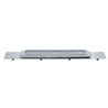 UP10393-Chrome Top Mud Flap Plate With 11 LED 17" Light Bar & Bezel - Amber LED/Clear Lens (Each)