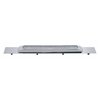 UP10394-Chrome Top Mud Flap Plate With 11 LED 17" Light Bar & Bezel - Red LED/Clear Lens (Each)