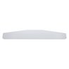 UP10411P-4" X 24" Chrome Standard Bottom Mud Flap Plate - Welded Stud (Card of 2)