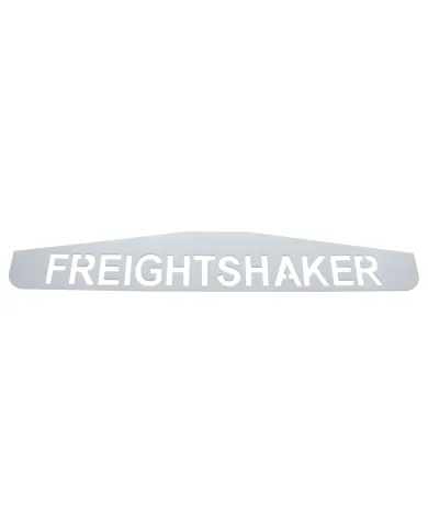 UP10436-4" X 24" Chrome Freightshaker Bottom Mud Flap Plate - Welded Stud