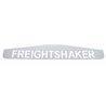 UP10436-4" X 24" Chrome Freightshaker Bottom Mud Flap Plate - Welded Stud