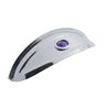 UP10444-Chrome Visor With Blue Glass Dot For 7" Headlight