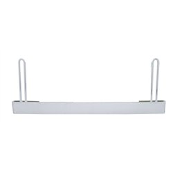 UP10446-Chrome Anti-Sail Bracket With 2" Bottom - Peterbilt Battery Box