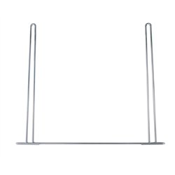 UP10451-24" X 21" Chrome Anti-Sail Bracket