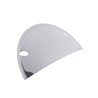 UP10476-Chrome Half-Moon Shield For 7" Headlight (Pair)