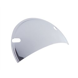 UP10477-Chrome Half-Moon Shield For 5-3/4" Headlight