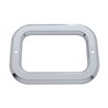 UP10499-Chrome Rectangular Light Bezel