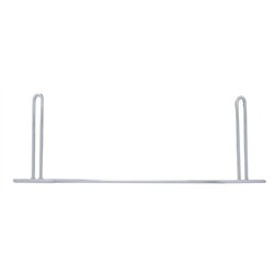 UP10520-Chrome Anti-Sail Bracket - Peterbilt Battery