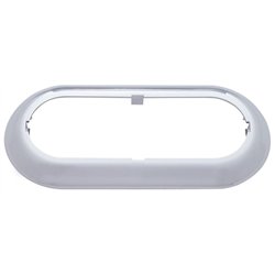 UP10541-Oval Snap On Light Bezel