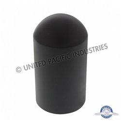UP10549B-33mm X 3-3/4" Matte Black Dome Nut Cover - Thread-On (Bulk)