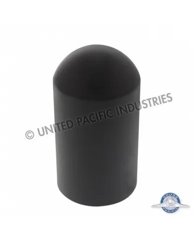 UP10549B-33mm X 3-3/4" Matte Black Dome Nut Cover - Thread-On (Bulk)