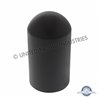 UP10549B-33mm X 3-3/4" Matte Black Dome Nut Cover - Thread-On (Bulk)