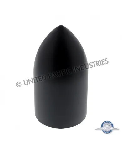 UP10550B-33mm X 3-7/8" Matte Black Bullet Nut Cover - Thread-On (Bulk)