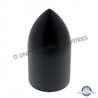 UP10550B-33mm X 3-7/8" Matte Black Bullet Nut Cover - Thread-On (Bulk)