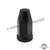 UP10551B-33mm X 4" Matte Black Tall Nut Cover With Flange - Thread-On (Bulk)
