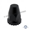 UP10552B-33mm X 2-3/4" Matte Black Nut Original Nut Cover With Flange - Thread-On (Bulk)