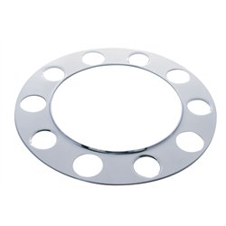 UP21215-Stainless Beauty Ring For 1-1/2" Lug Nut- Aluminum Wheel