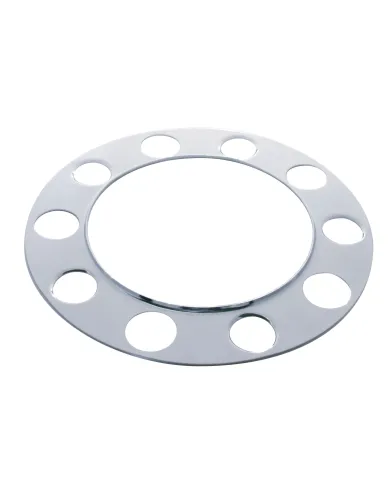 UP21215-Stainless Beauty Ring For 1-1/2" Lug Nut- Aluminum Wheel
