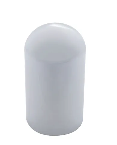 UP10563-33mm x 3-3/4" Chrome Plastic Dome Nut Covers -Thread-On (10-Pack)
