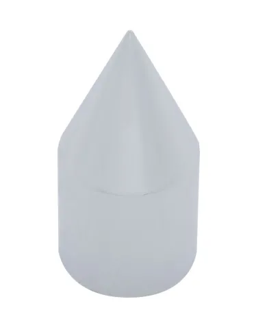 UP10566B-33mm x 4-1/8" Chrome Plastic Spike Nut Cover - Push-On (Bulk)