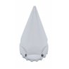 UP10569-33mm X 4-3/4" Chrome Super Spike Nut Covers - Thread-On (Box of 10)