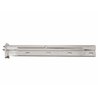 UP10648-30" Chrome Light Duty Mud Flap Hangers (Open End Cap) - 1-1/8" Bolt Pattern (Pair)