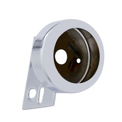 UP10667-Chrome Steel Mud Flap Hanger End Light Bracket Only