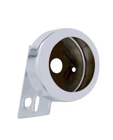 UP10667-Chrome Steel Mud Flap Hanger End Light Bracket Only