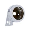 UP10667-Chrome Steel Mud Flap Hanger End Light Bracket Only