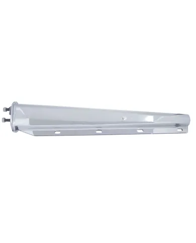 UP10668-30" Chrome Heavy Duty Mud Flap Hangers - 2" Bolt Pattern (Pair)