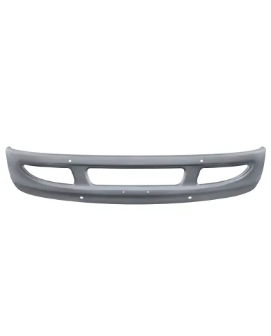 UP21266-International 2002-2018 Durastar Bumper - Large Tow Hole - Silver